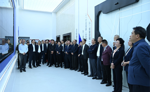 宜兴市人大常委会、市政府领导一行莅临6合联盟股份考察